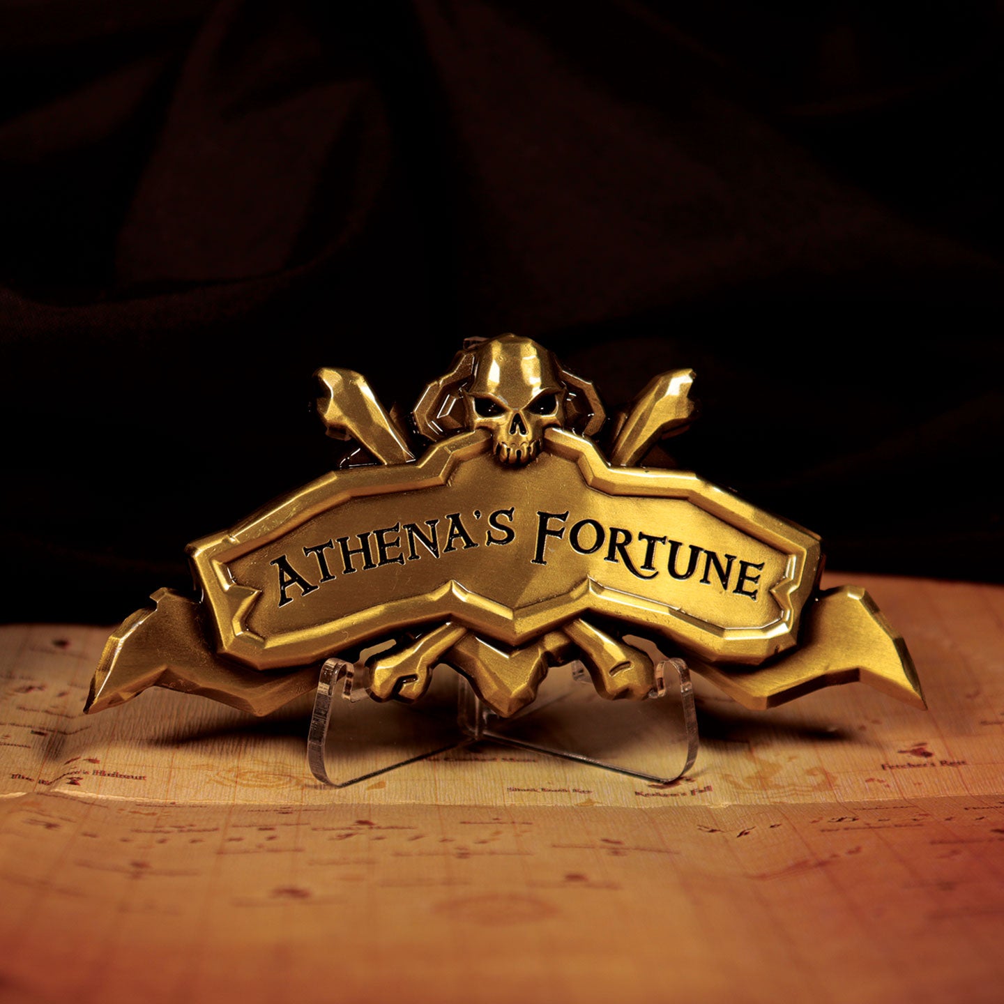 Sea of Thieves Limited Edition Athena's Fortune Ship Plaque Antique Edition