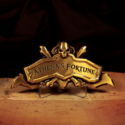 Sea of Thieves Limited Edition Athena's Fortune Ship Plaque Antique Edition