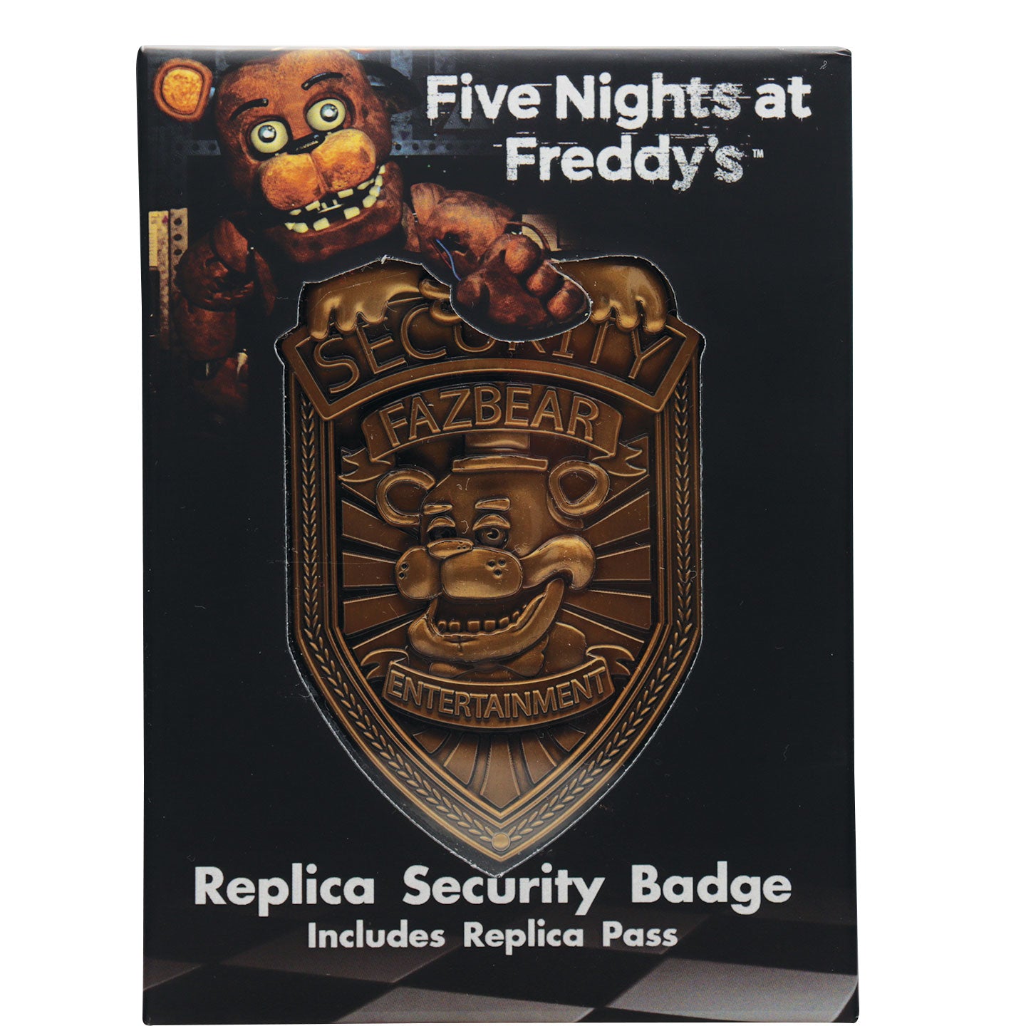 Five Nights at Freddy's Replica Security Badge