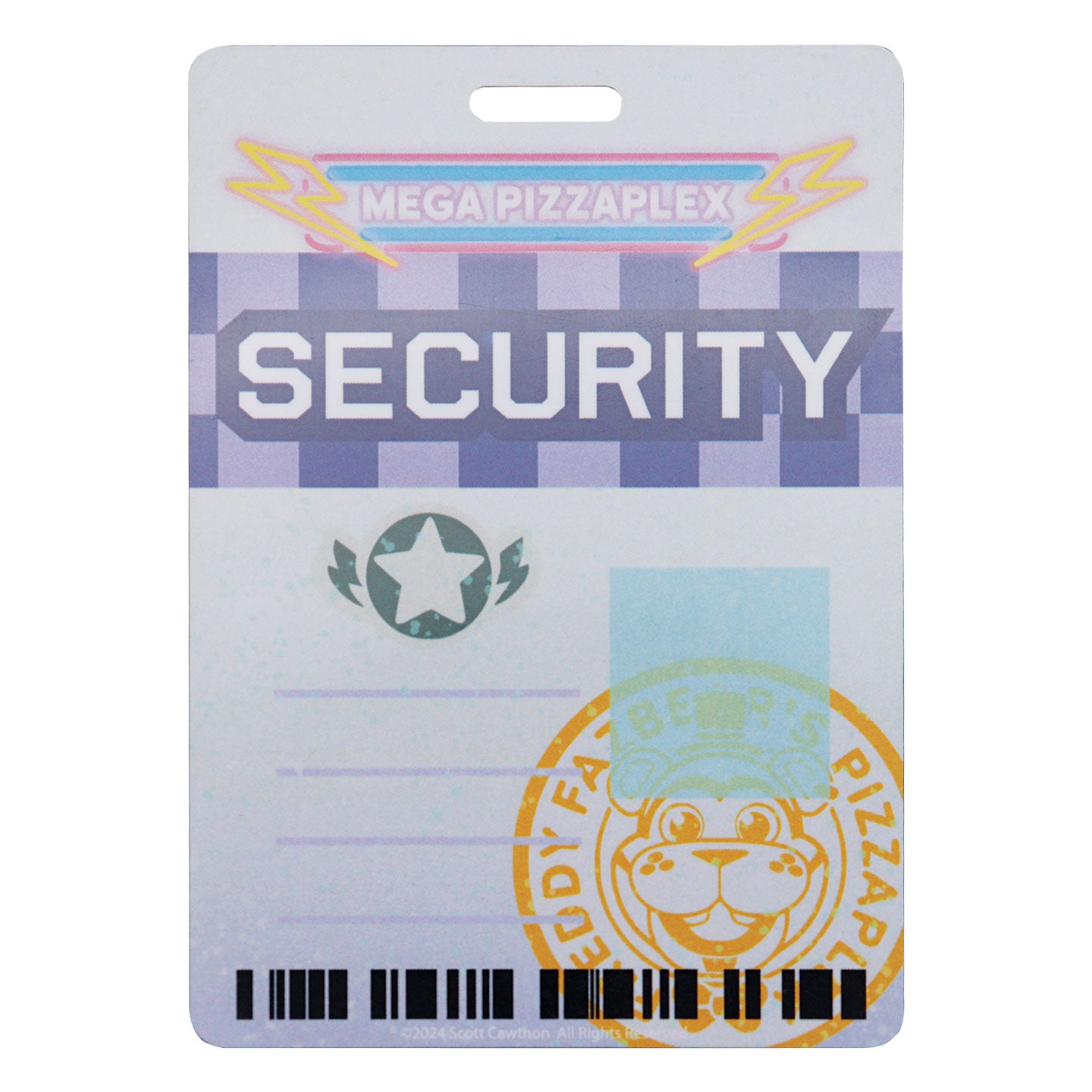 Five Nights at Freddy's Replica Security Pass