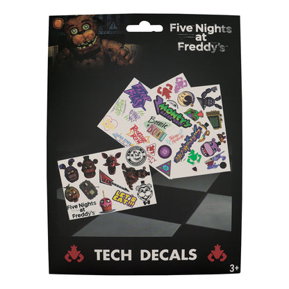 Five Nights at Freddy's Tech Decal Stickers Packaging