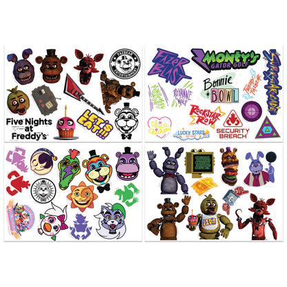 Five Nights at Freddy's Tech Decal Stickers All Sheets