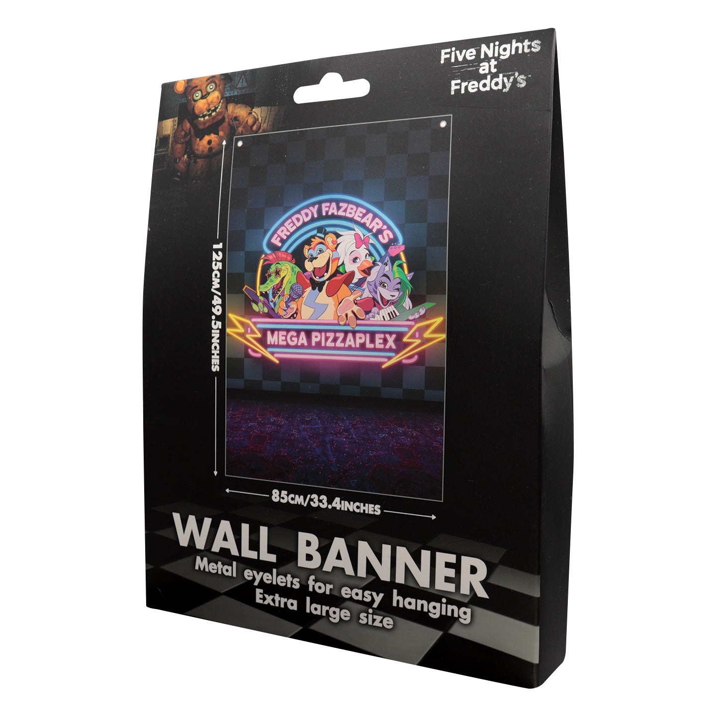 Five Nights at Freddy's Wall Banner Packaging