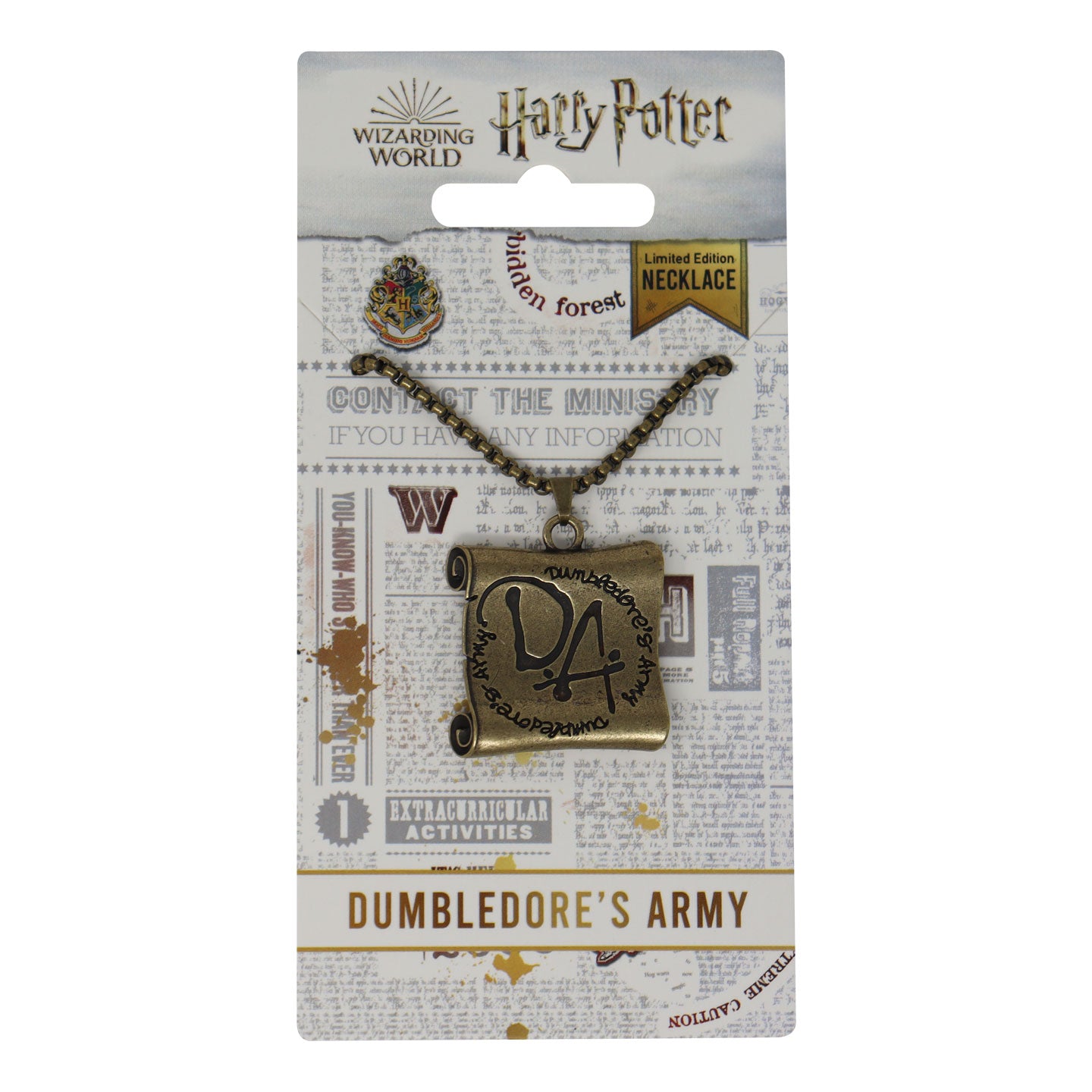 Harry Potter Dumbledores's Army metal necklace from Fanattik