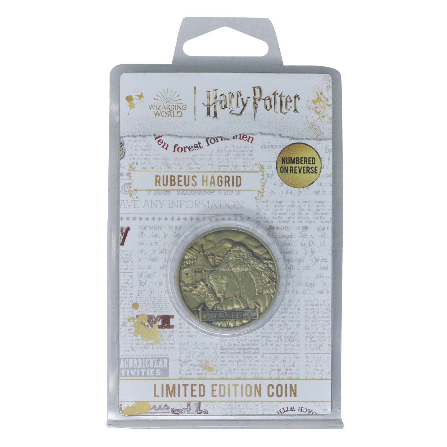 Harry Potter Limited Edition Rubeus Hagrid Collectible Coin – Fanattik