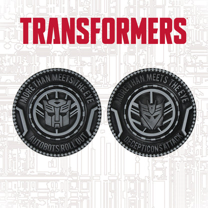 Transformers Limited Edition Medallion Set