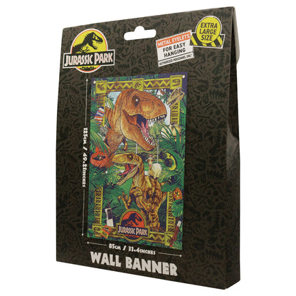 Jurassic Park Wall Banner Packaging 