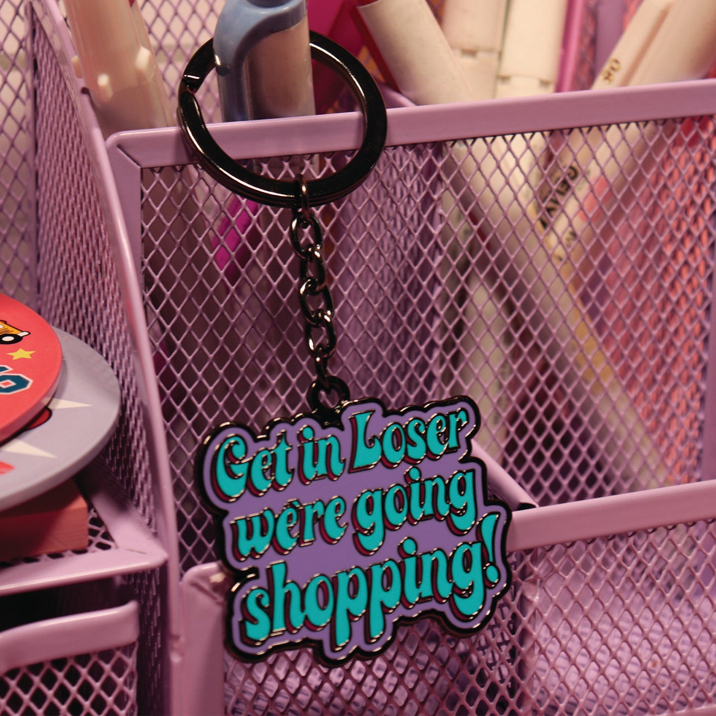 Mean Girls We're Going Shopping Keyring