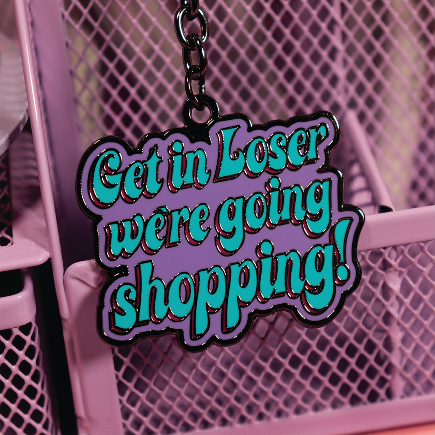 Mean Girls We're Going Shopping Keyring