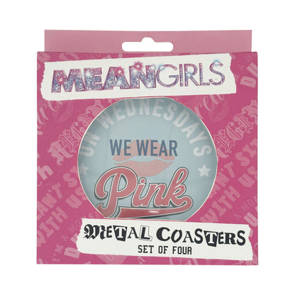 Mean Girls Set of four printed coasters from Fanattik