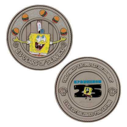 SpongeBob SquarePants 25 Years of Service Collectible Coin