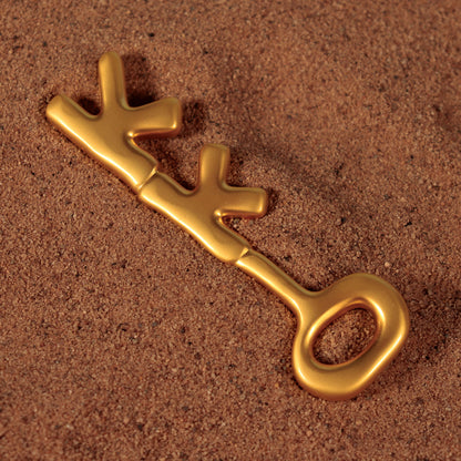 SpongeBob SquarePants 24k Gold Plated Replica Krusty Krab Key