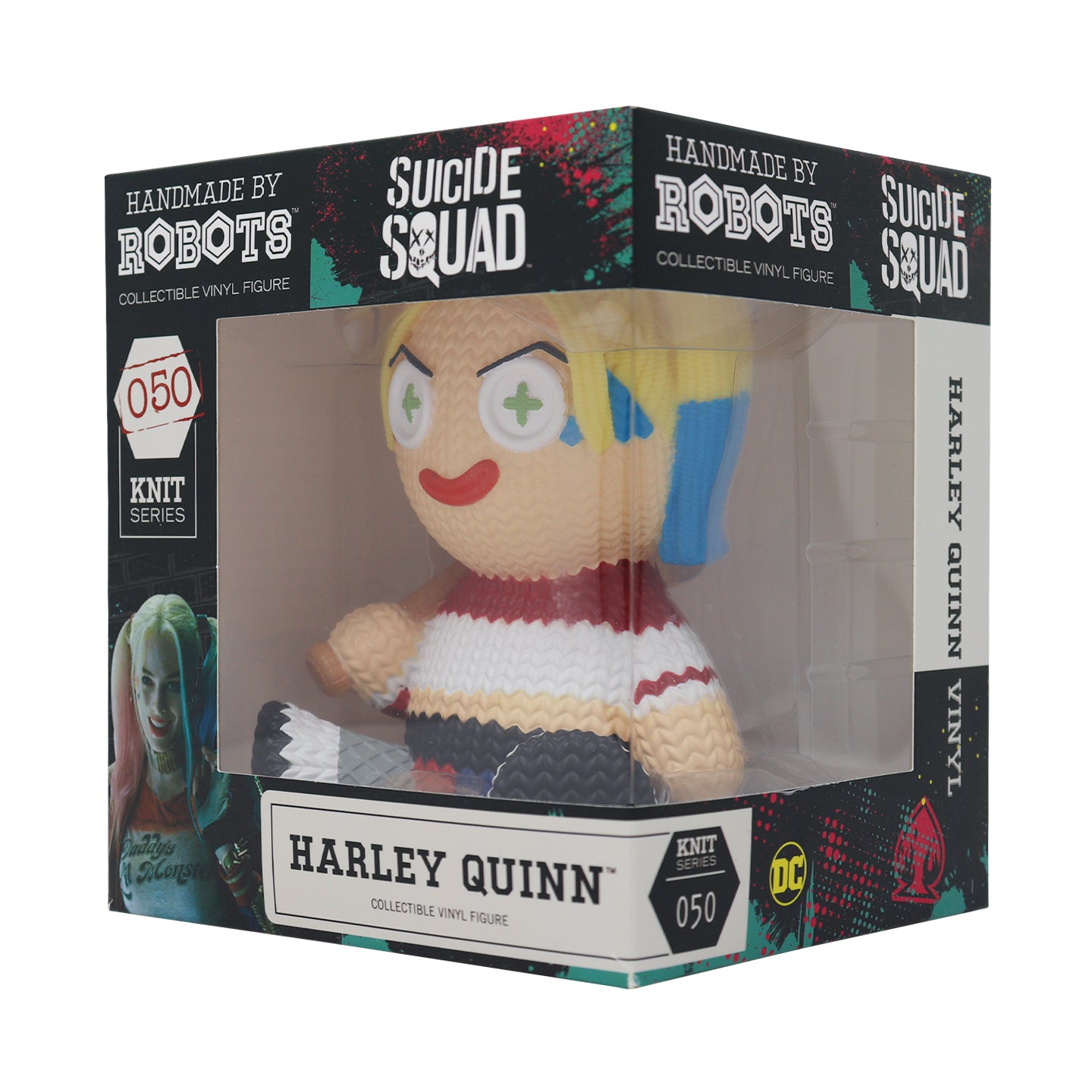 Harley Quinn Suicide Squad collectible vinyl figure from Handmade by Robots