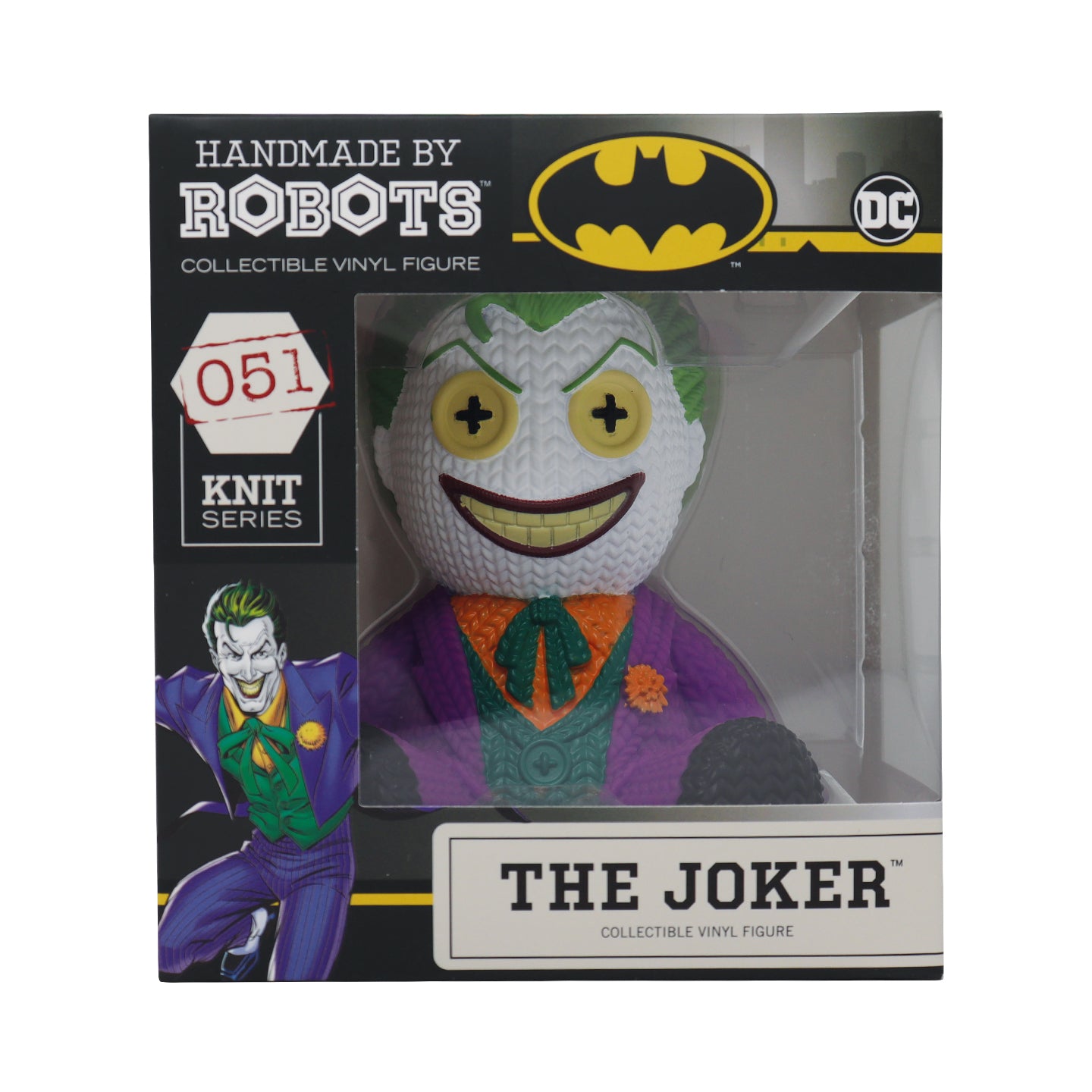 The Joker Collectible 5 Inch Vinyl Figure from Handmade by Robots