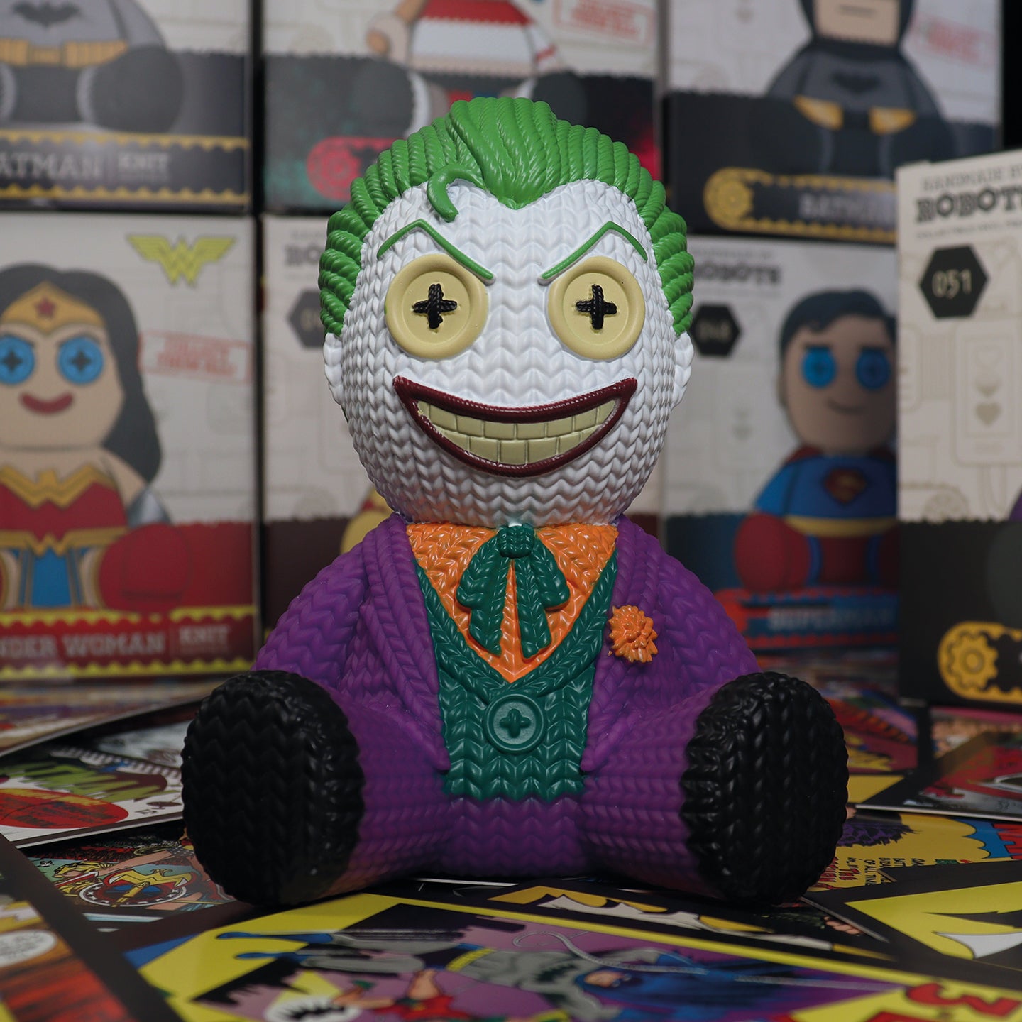 The Joker Collectible 5 Inch Vinyl Figure from Handmade by Robots