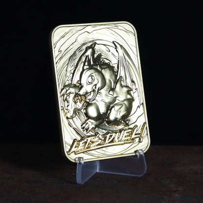 Yu-Gi-Oh! Limited Edition 24k Gold Plated Baby Dragon Metal Card