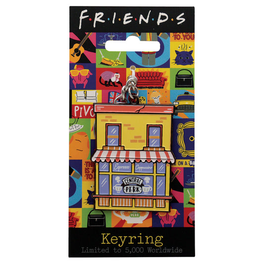 Friends Central Perk Keyring Packaging Front