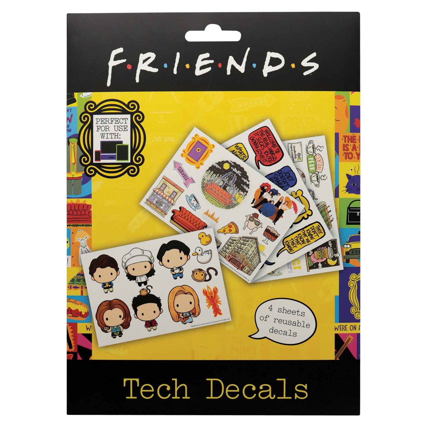 Friends Tech Decals Packaging Front