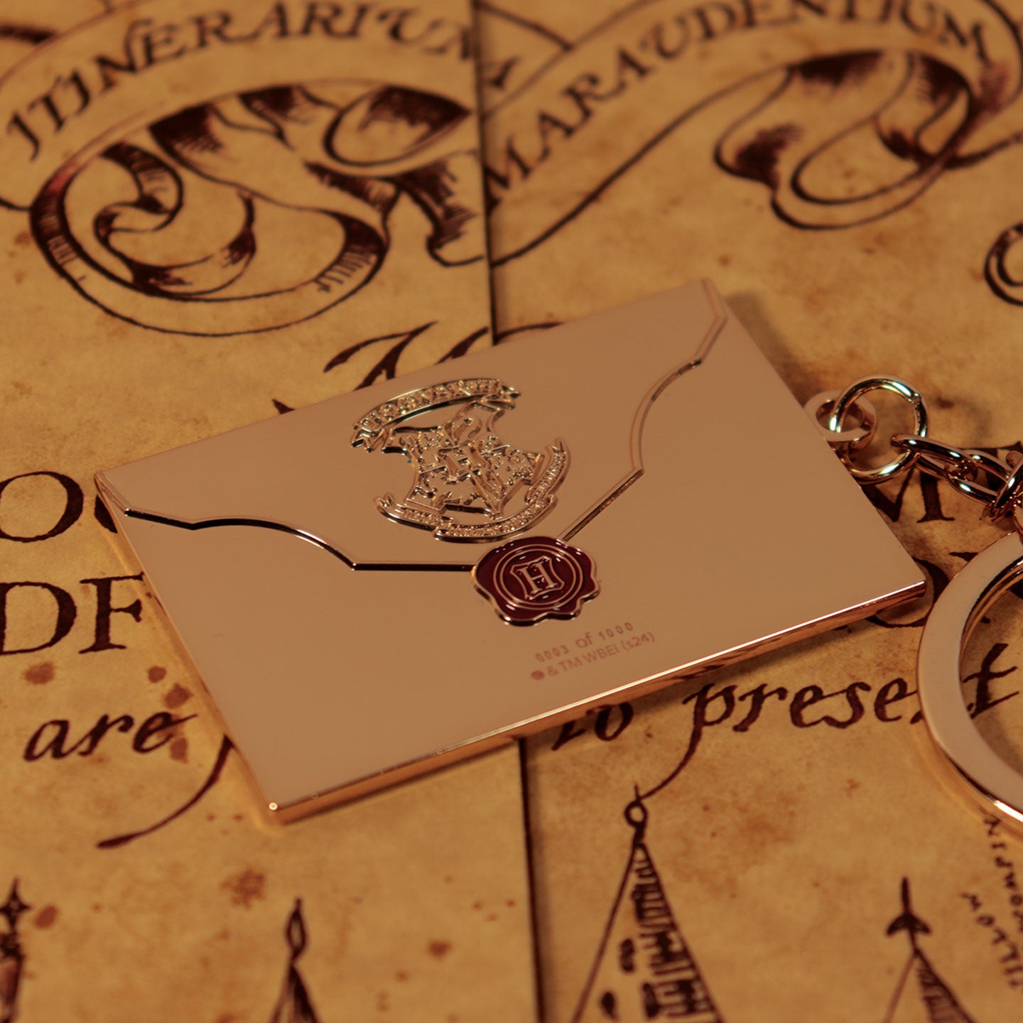 Harry Potter Hogwarts Letter Keyring