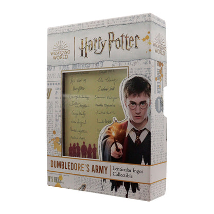 Harry Potter Dumbledore's Army Ingot Packaging Front