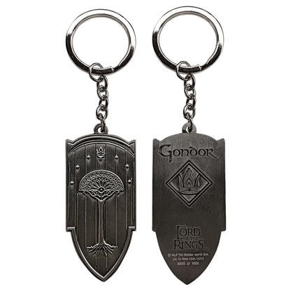 The Lord of the Rings Gondor Keyring Both Sides